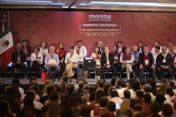 Rocío Nahle participa en el Consejo Nacional de Morena