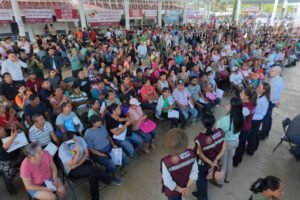 Claudia Sheinbaum y Rocío Nahle trabajan juntas por la recuperación de Álamo